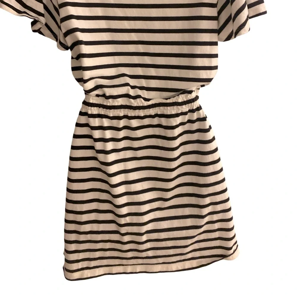 Kate Spade Black and White Striped Dress - S black white striped , all cotton